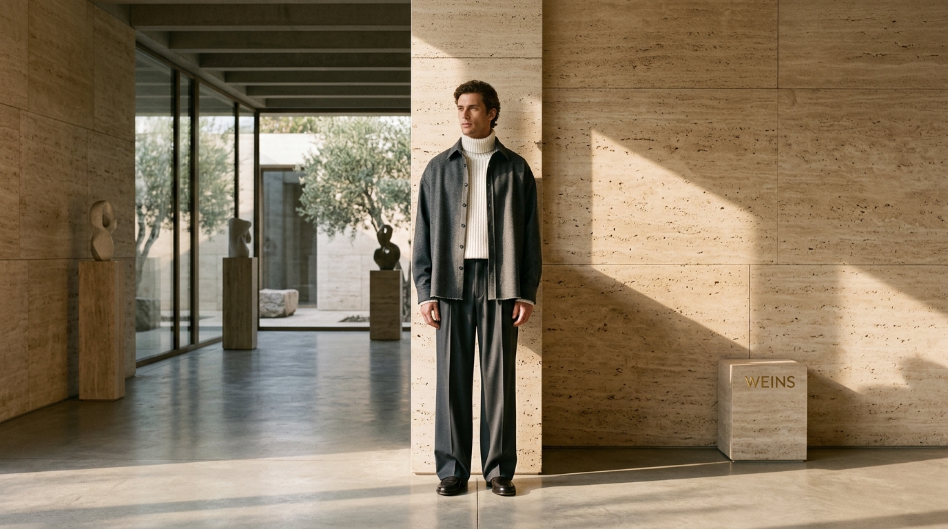 Heavyweight Melton Overshirt