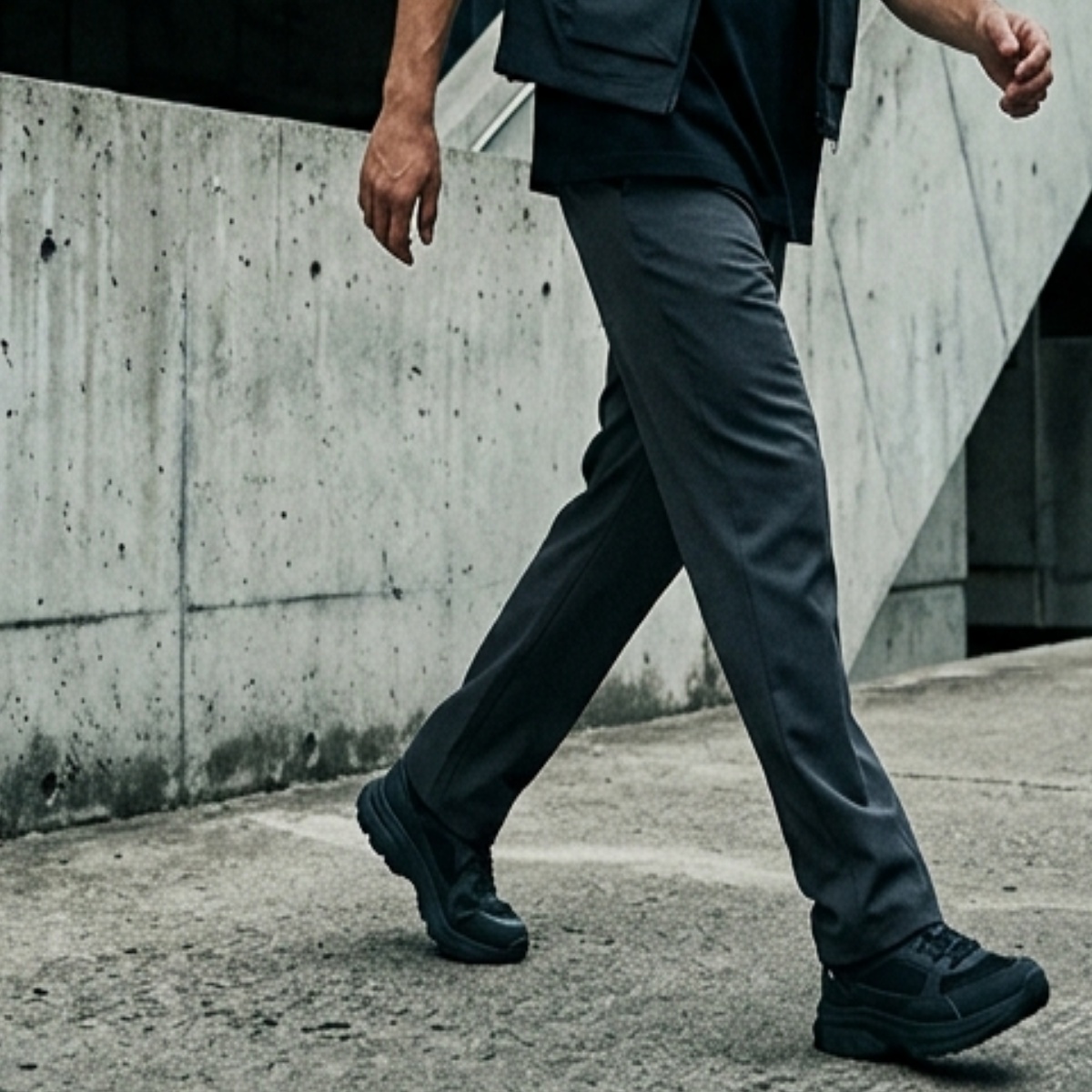 Relaxed Pleated Trouser